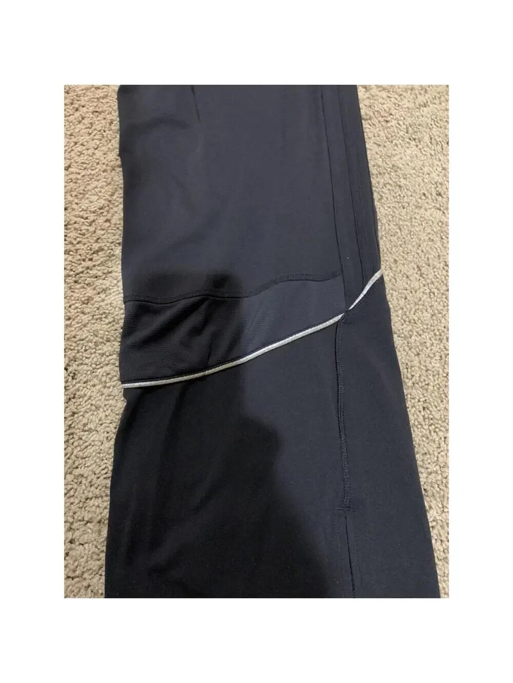 Men's Black Adidas Athletic pants XL X LARGE lightweight track